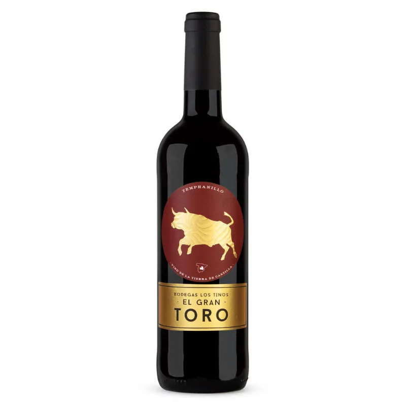 Vinho Tinto Espanhol Tempranillo El Gran Toro Garrafa 750ml