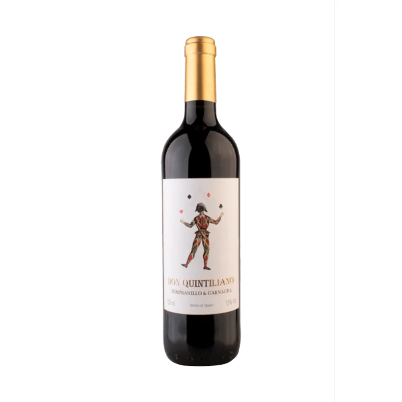 Vinho Espanhol Tinto Tempranillo & Garnacha Don Quintiliano 750ml
