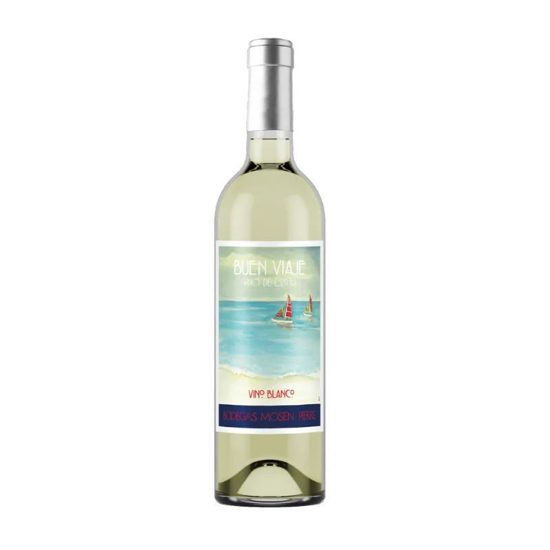 Vinho Espanhol Buen Viaje Viura Branco 750ml