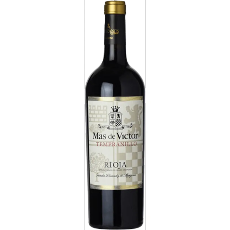 Vinho Espanhol Mas de Victor Tempranillo Tinto 750ml