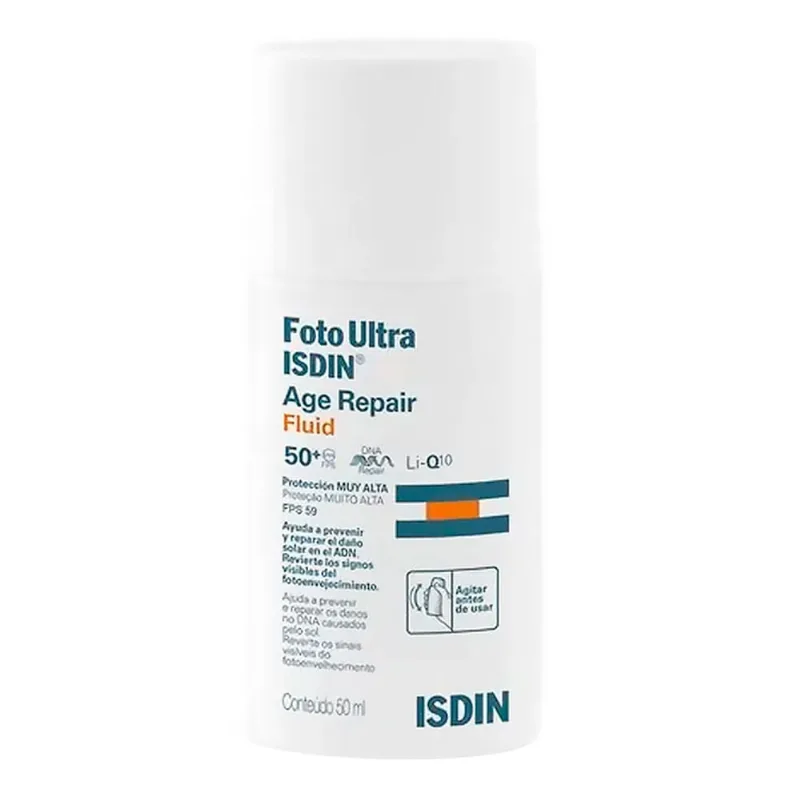 Protetor Solar ISDIN Foto Ultra Age Repair FPS 50 50ml