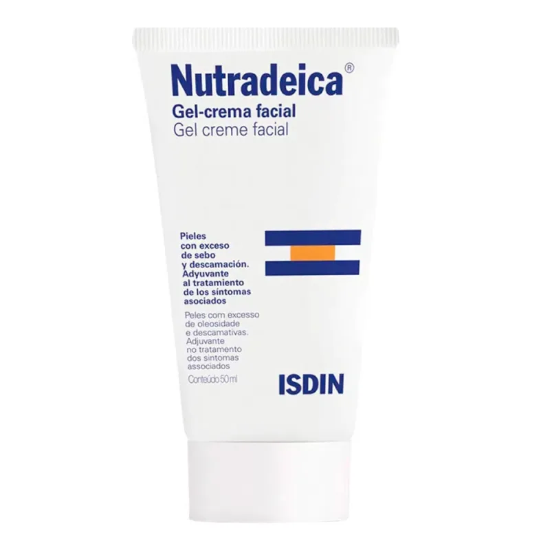 Gel Creme Facial para Pele Descamativa ISDIN Nutradeica 50ml - Isdin - Dermocosméticos