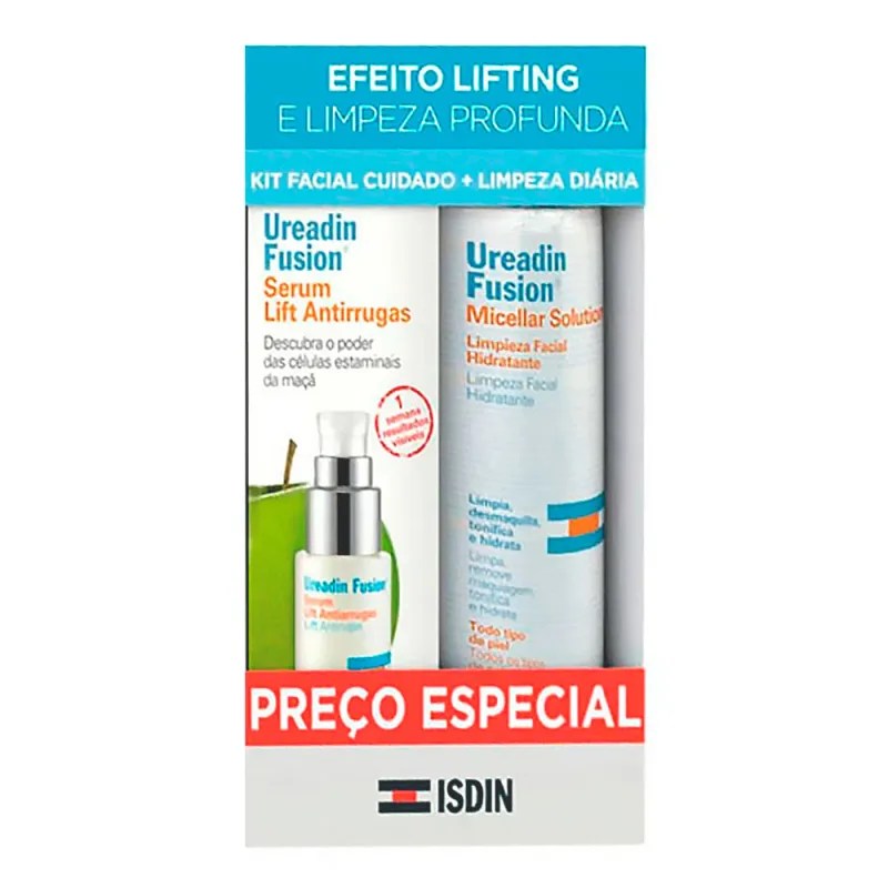 Kit Isdin Serúm Lift Antirrugas 30ml + Solução Micellar - Isdin - Dermocosméticos
