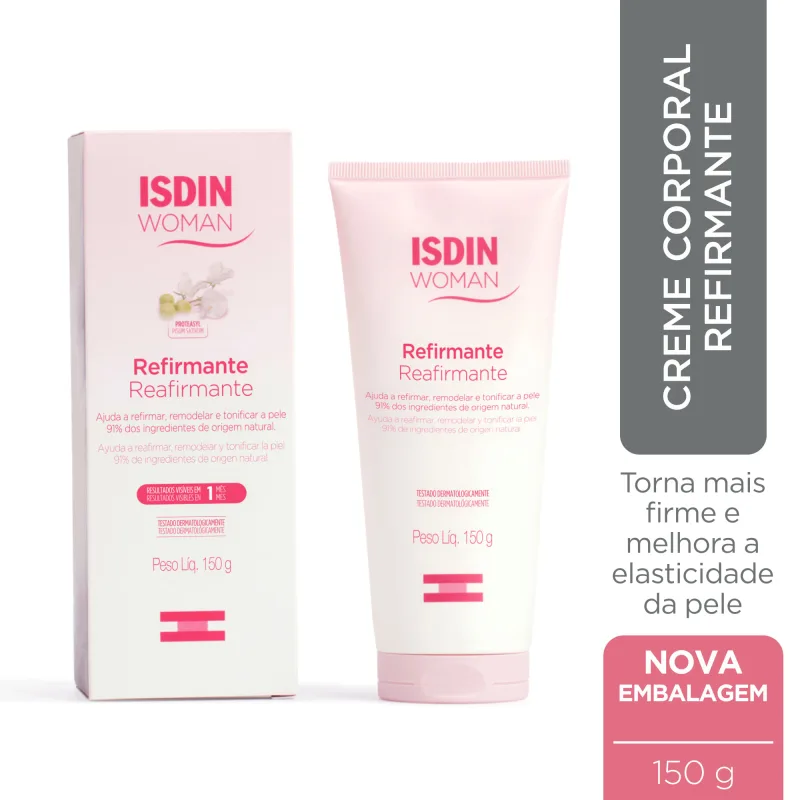Creme Corporal ISDIN Woman Firmador Refirmante 150g - Isdin - Mamães E Bebês