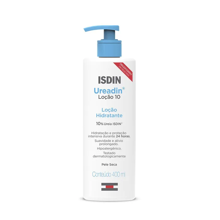 Loção Hidratante Corporal ISDIN Ureadin 10% Ureia 400ml - Isdin - Dermocosméticos