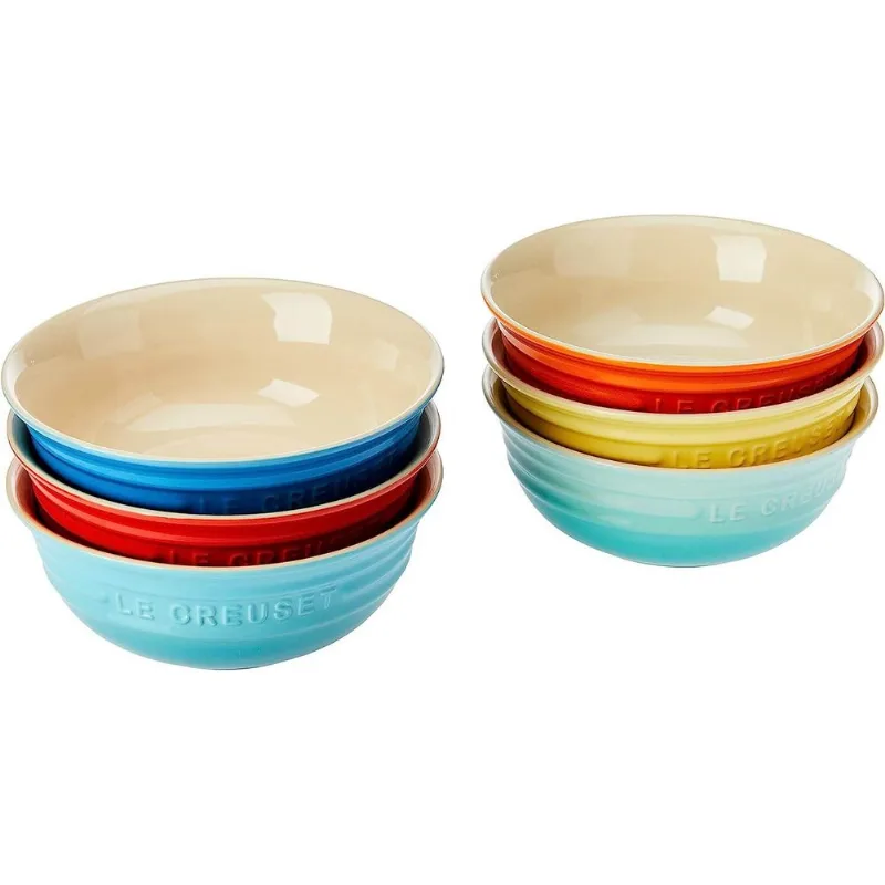 6 Bowls para Cereal Gift Collection em Cerâmica Le Creuset