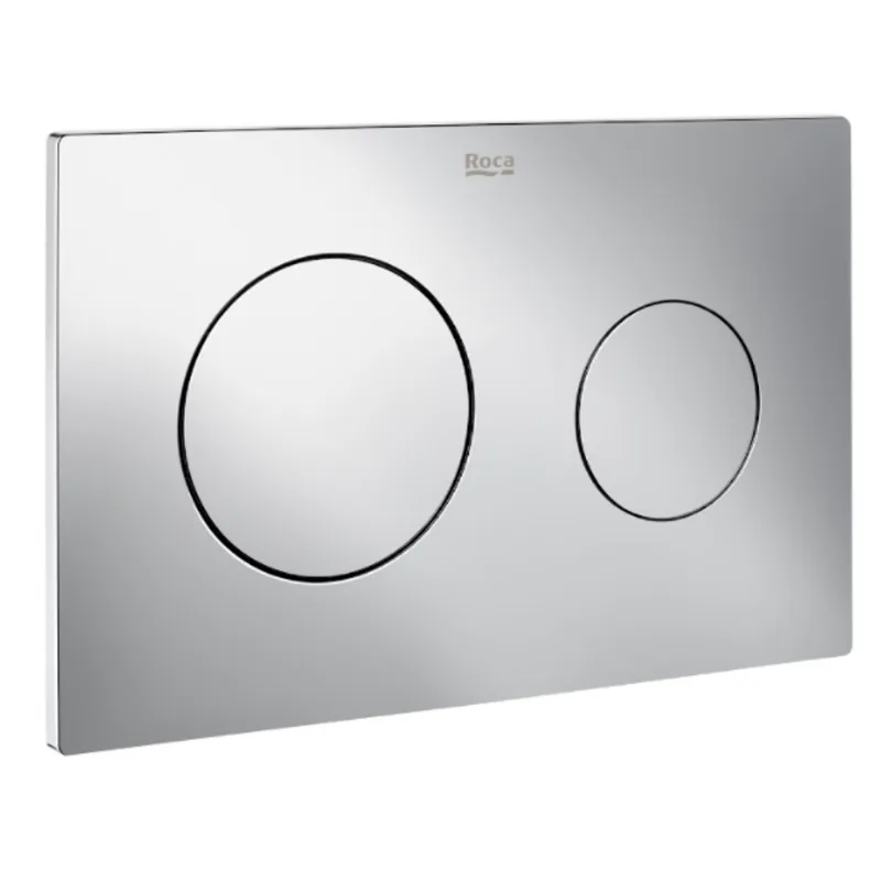 Placa de Acionamento PL10 3/6L Cromado Roca