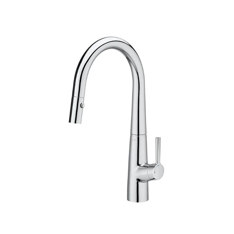 Monocomando Cozinha De Mesa Bica Extraivel U Com 2 Funcoes Syra Roca