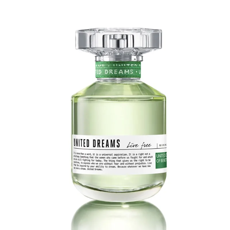Benetton United Dreams Live Free Feminino EDT 50ml