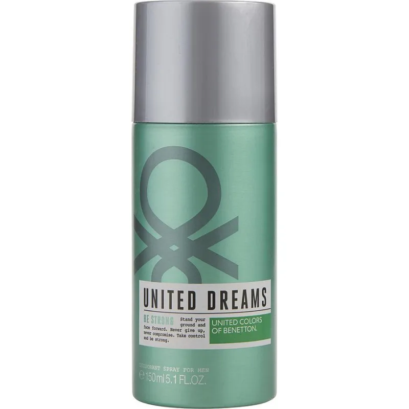 Desodorante Spray 150 Ml Benetton United Dreams Be Strong Benetton Masculino - Benetton - Higiene E Perfumaria