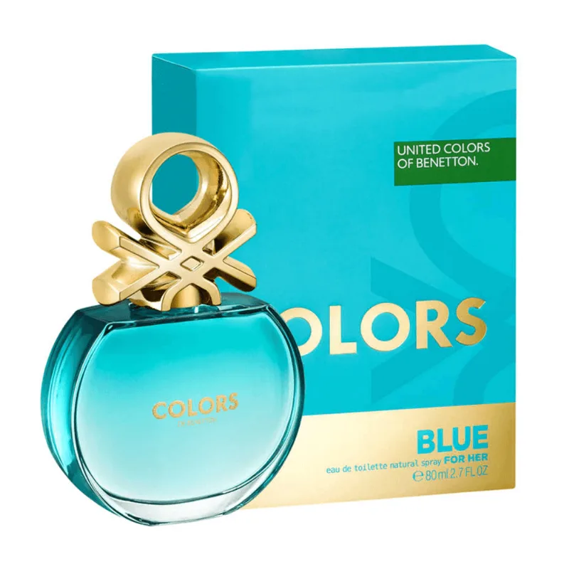 Perfume Feminino Colors Blue Benetton 80ml