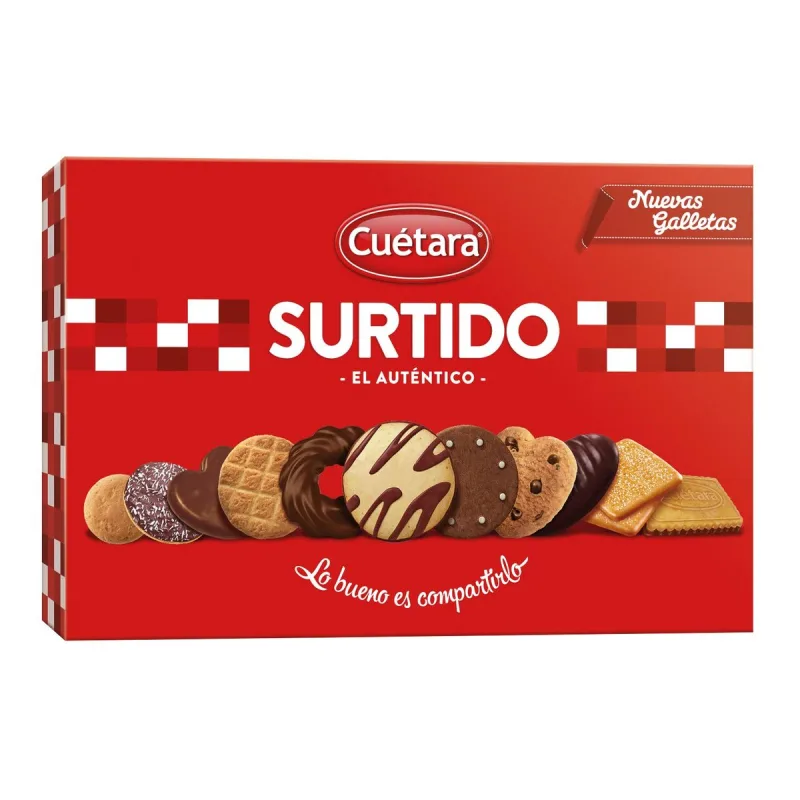 Biscoito Cookies Cuétara Sortidos 210g - Cuetara - Mercearia