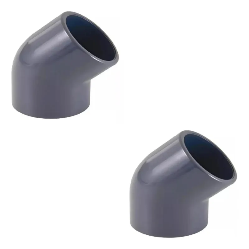 Kit 2 Cotovelos/joelhos 45° Pvcu Solda Fêmea Pn16 50mm Cepex - Outros - Casa E Construção