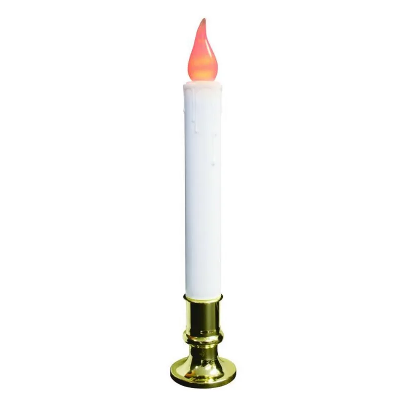 Celebrações De Velas Led Dourado/branco Cintilante De 23 Cm