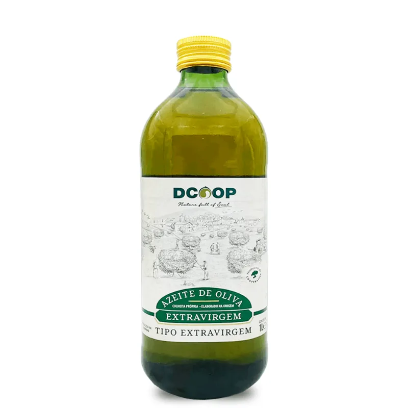 Azeite Espanhol Dcoop Extra Virgem Garrafa 1L
