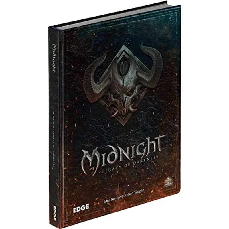 Midnight Legacy of Darkness Jogo de rpg rpg de fantasia Jogo de Estratégia de Contação de Histórias para Adultos e Adolescentes / Idades 14 + / 2 + Jogadores / Feito por edge Studio