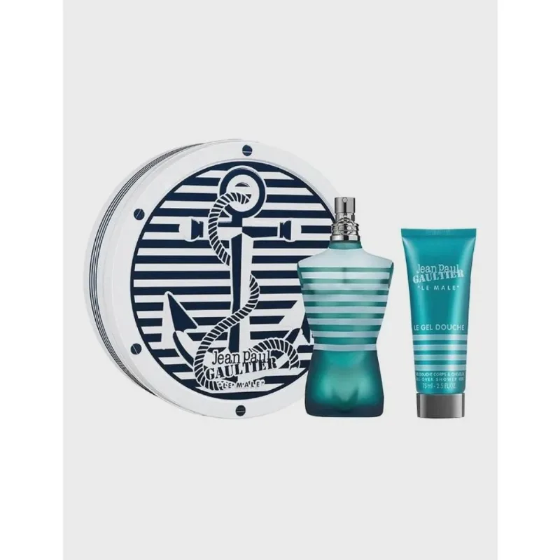 Kit jean paul gaultier le male edt 125ML + gel douche corps & cheveux 75ML