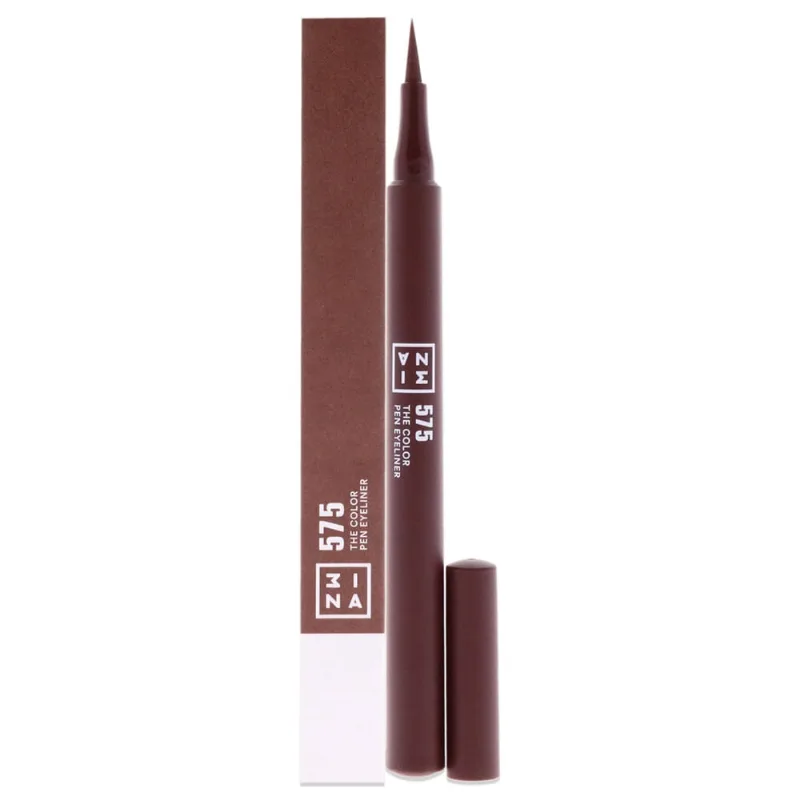 Delineador de olhos 3INA The Color Pen 575 Brown 1mL