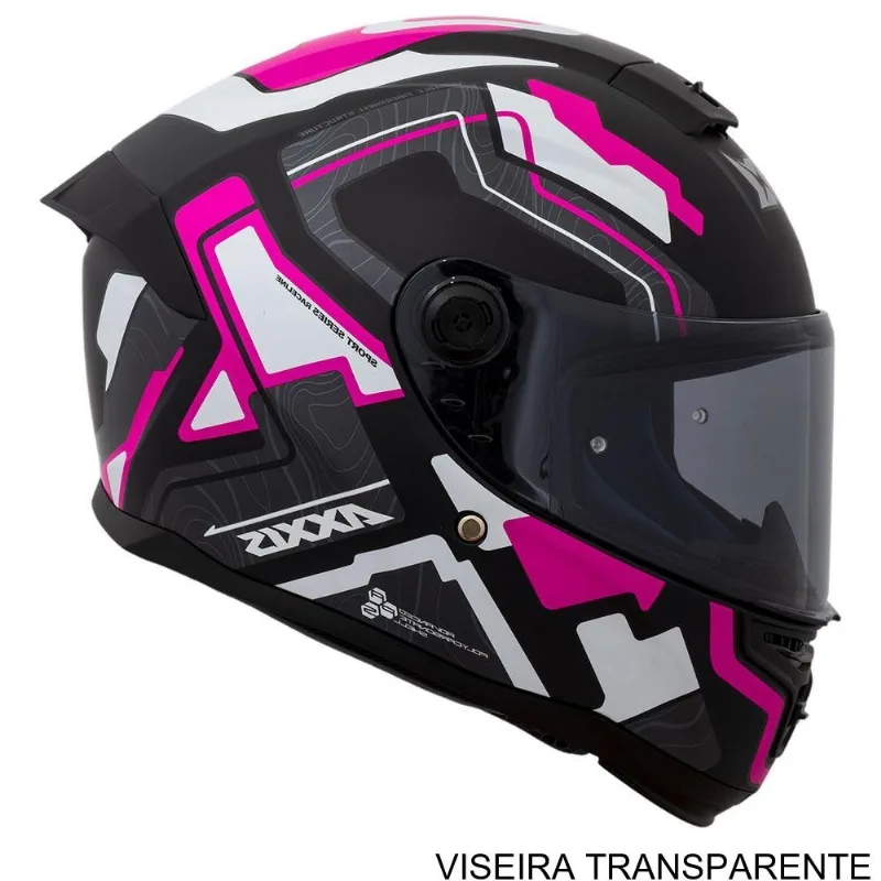 Capacete Axxis Hummer B Code A8 Pink Matte 58 (MP)