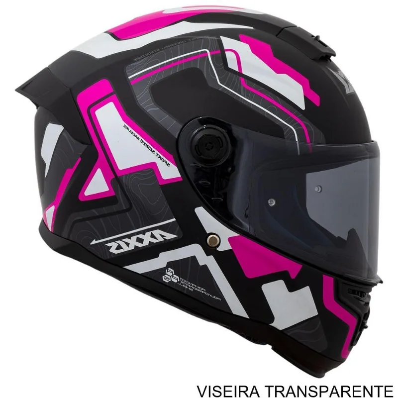 Capacete Axxis Hummer B Code A8 Pink Matte 62 (MP)