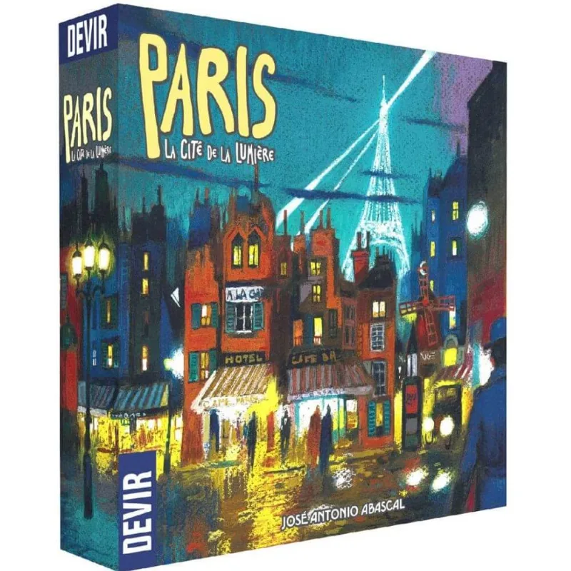 Paris La Cite de La Lumiere - Jogo Tabuleiro - Devir