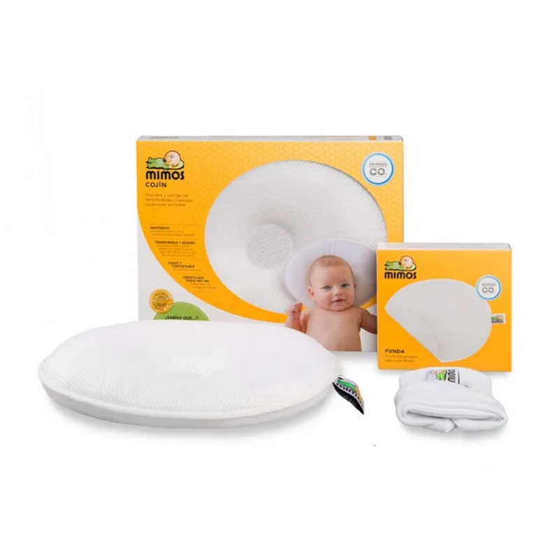 Almofada Mimos Pillow p/ Bebê Plagiocefalia tam S + Fronha