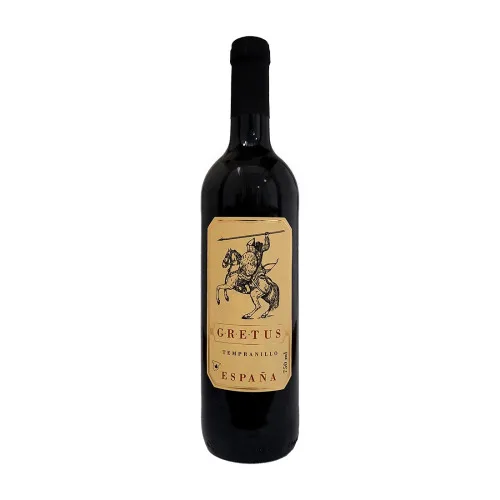 VINHO GRETUS TEMPRANILLO ESPANHOL 750ML - TEMPRANILLO