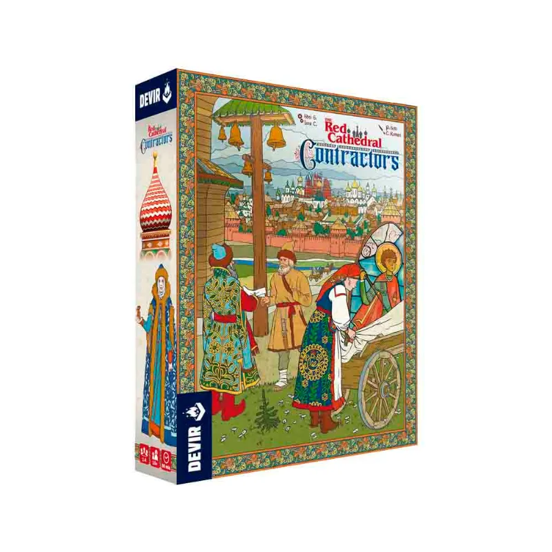 The Red Cathedral Contractors Expansão de Jogo de Tabuleiro Devir BGRECCTML