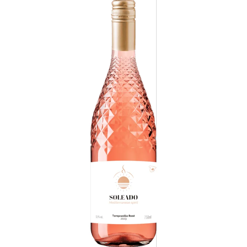 Vinho Espanhol Soleado Sprit Mediterranean Tempranillo Rosé 750ml