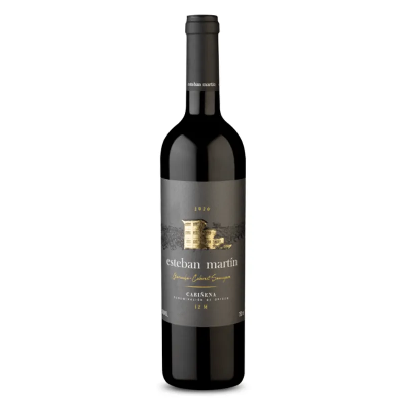 Vinho Espanhol Esteban Martín Reserva Garnacha Cabernet Sauvignon secotinto 750ml