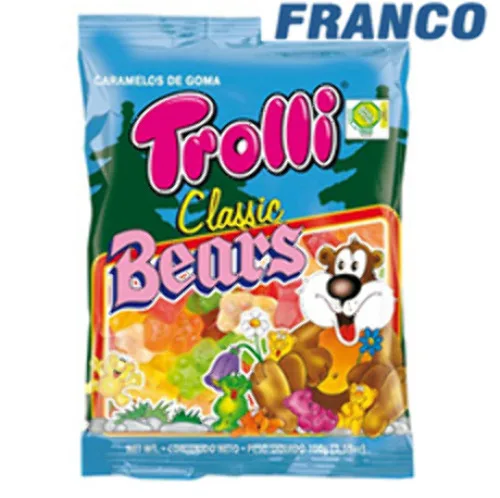Bala Gourmand Goma Ursinhos Trolli 100g - TROLLI