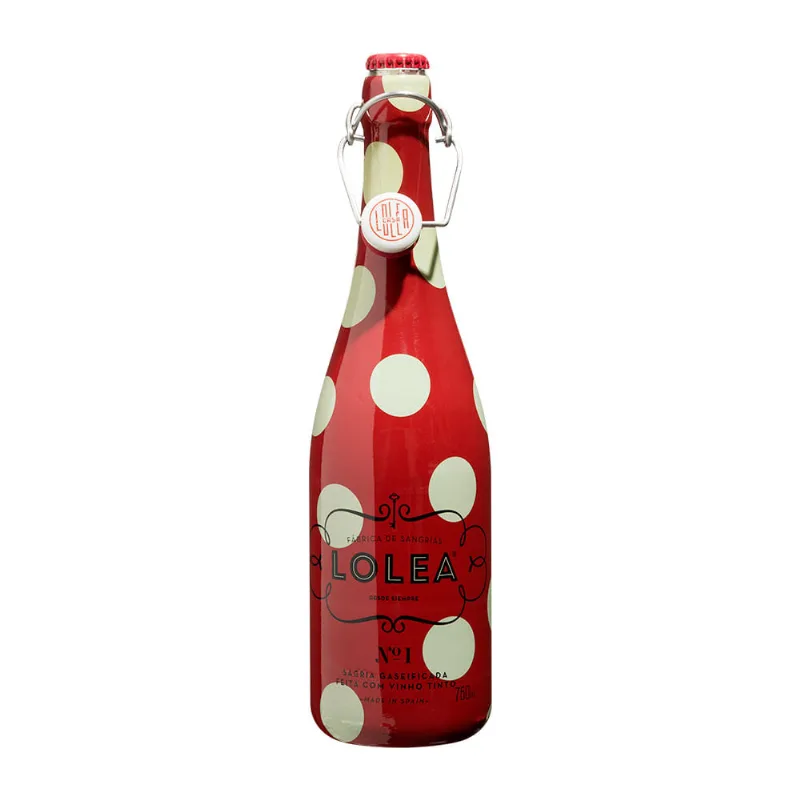 Sangria Gaseificada com Vinho Tinto N°1 Lolea 750ml