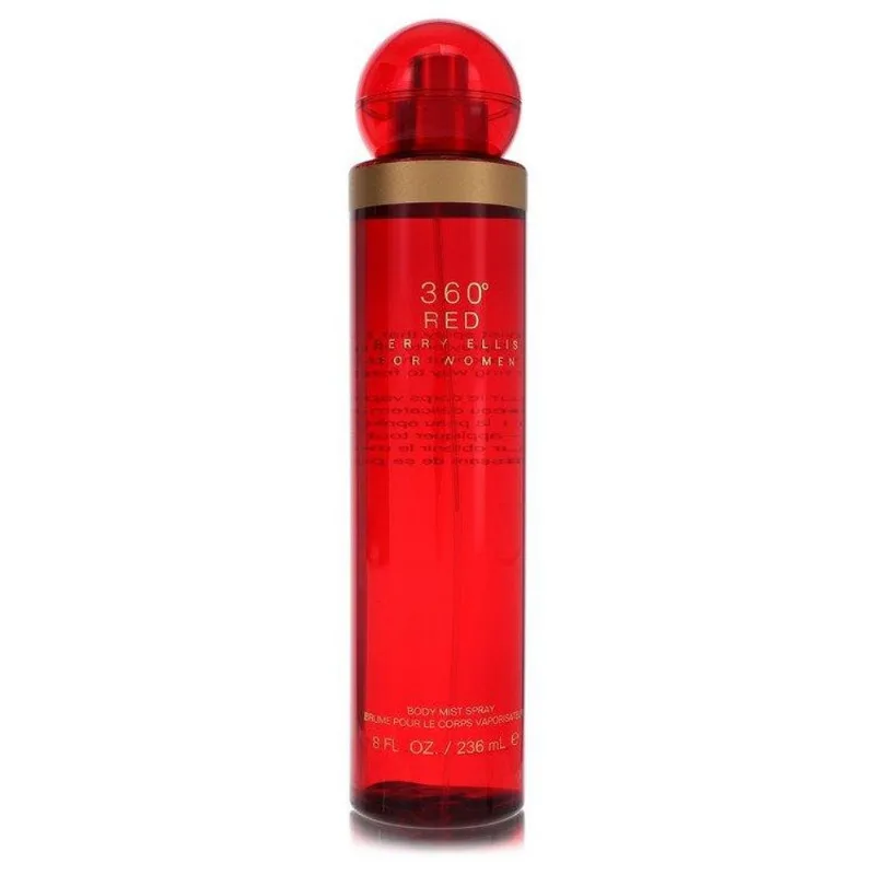 Perfume Feminino 360 Red Creme Perry Ellis 236 ML Para Uso Corporal Perfume Feminino 360 Red Creme Perry Ellis 236 ML Para Uso C