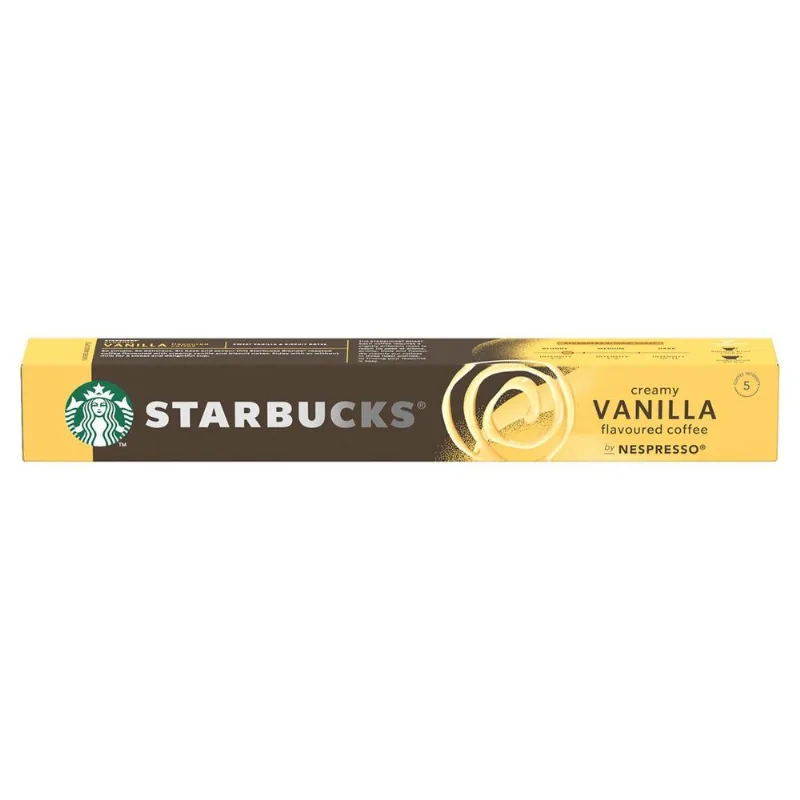 Café em Cápsula Starbucks® Vanilla Flavoured by Nespresso® - 10 cápsulas