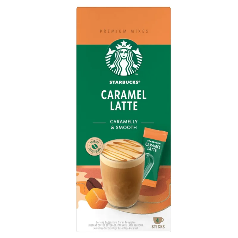 Café Starbucks Latte Caramel Sachê 92g