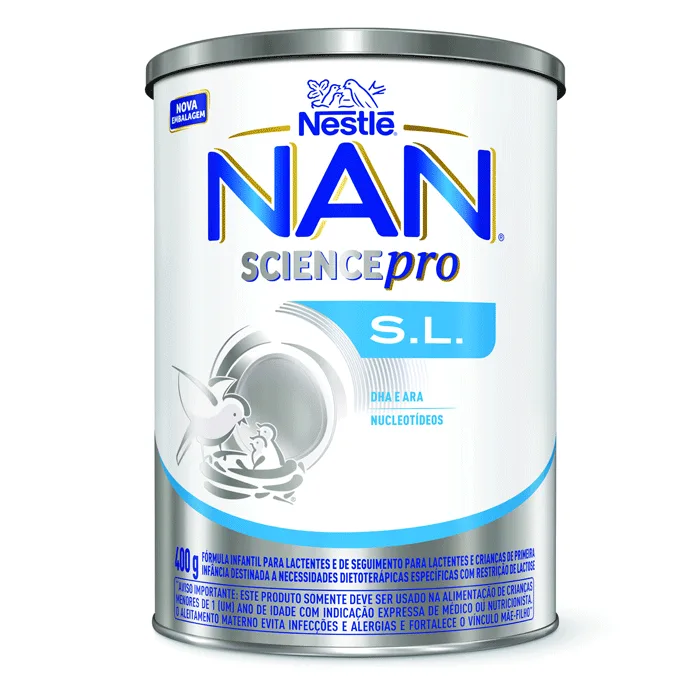 Fórmula Infantil Para Lactentes Nan Science Pro S.L. 400g - NAN
