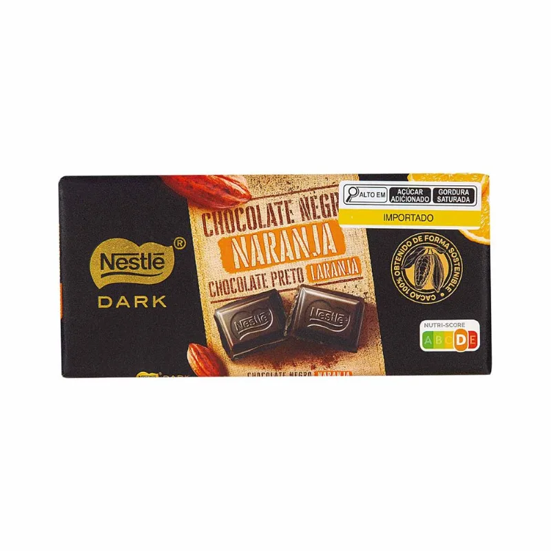 Chocolate Nestlé Dark Laranja 120g