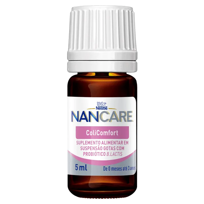 Probiótico Nancare ColiComfort 5ml Suspensão Gotas - NAN