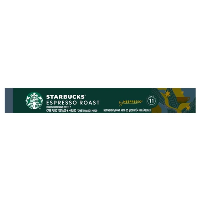 Cápsula Starbucks Espresso Roast Com 10 Unidades