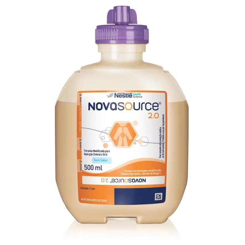 Nutrição Enteral e Oral Novasource 2.0 Sistema Fechado 500ml