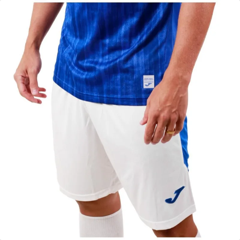 Shorts Joma Cruzeiro Futsal 25 S/Nº P / Branco / Azul