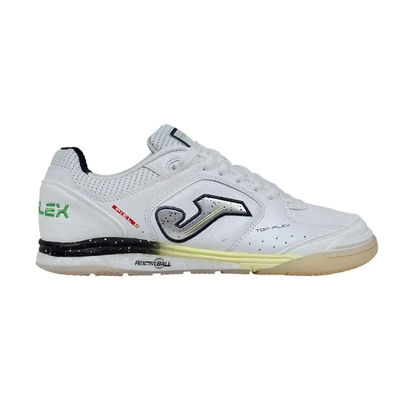 Chuteira Futsal Joma Top Flex Rebound Unissex 42 / Branco