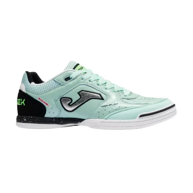 Chuteira Futsal N°39 Joma Top Flex TOPS2645IN Verde Claro (MP)