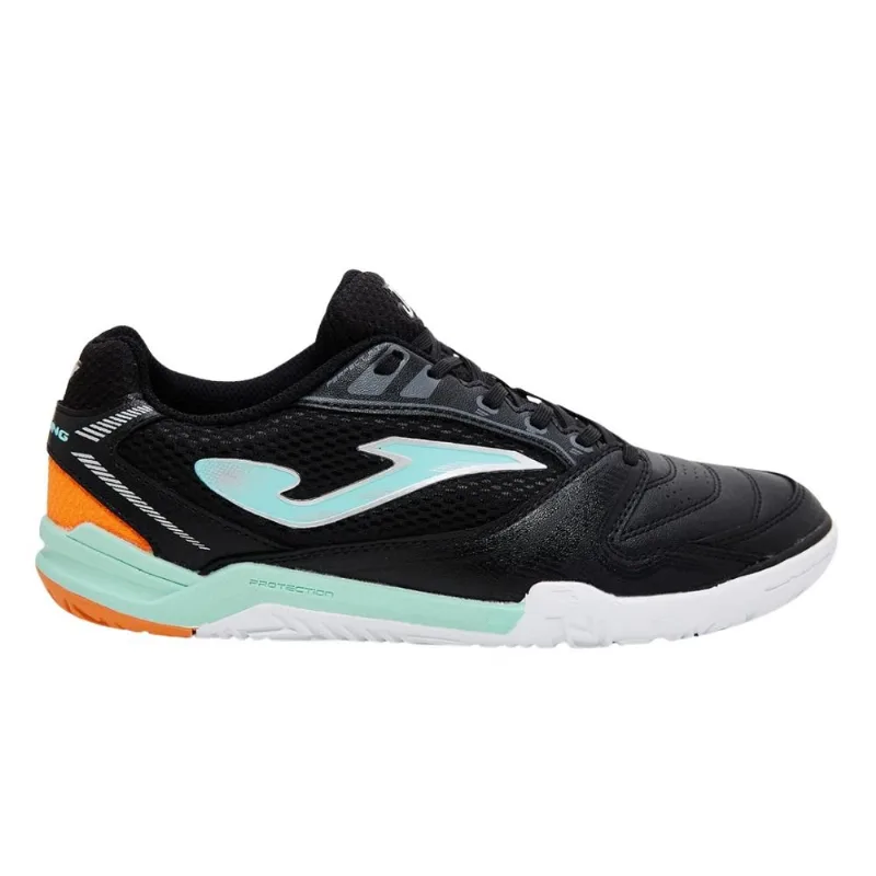 Chuteira Masculina Futsal N°42 Joma Dribling Preto E Azul (MP)