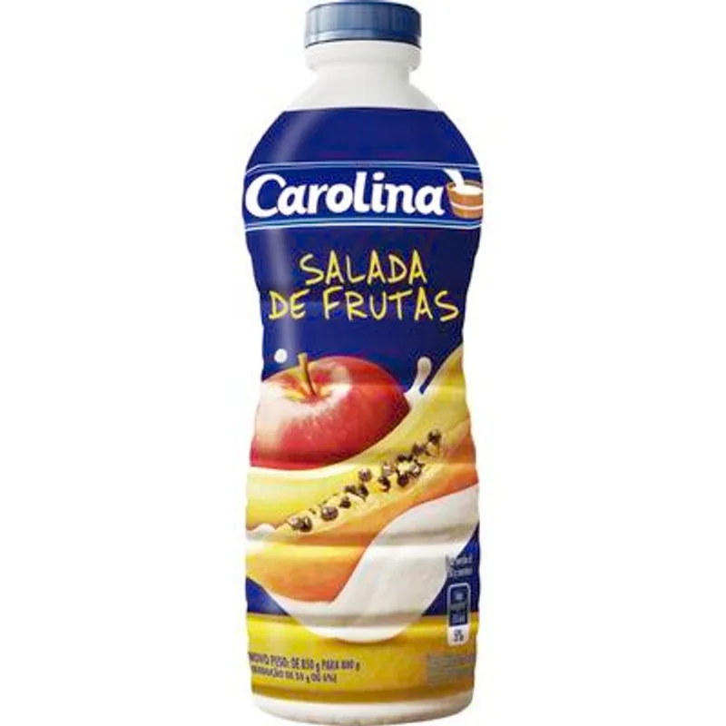 Bebida Láctea Carolina Salada de Frutas 800g