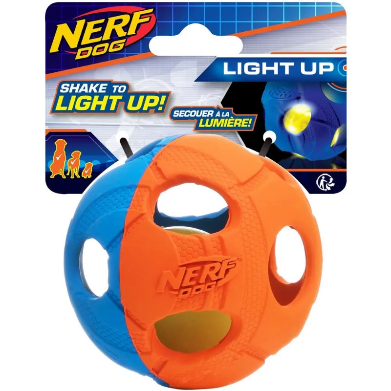 Brinquedo Bash Ball Ball com LED interativo para Cães de Médio e Grande Porte AUB00538WM3W