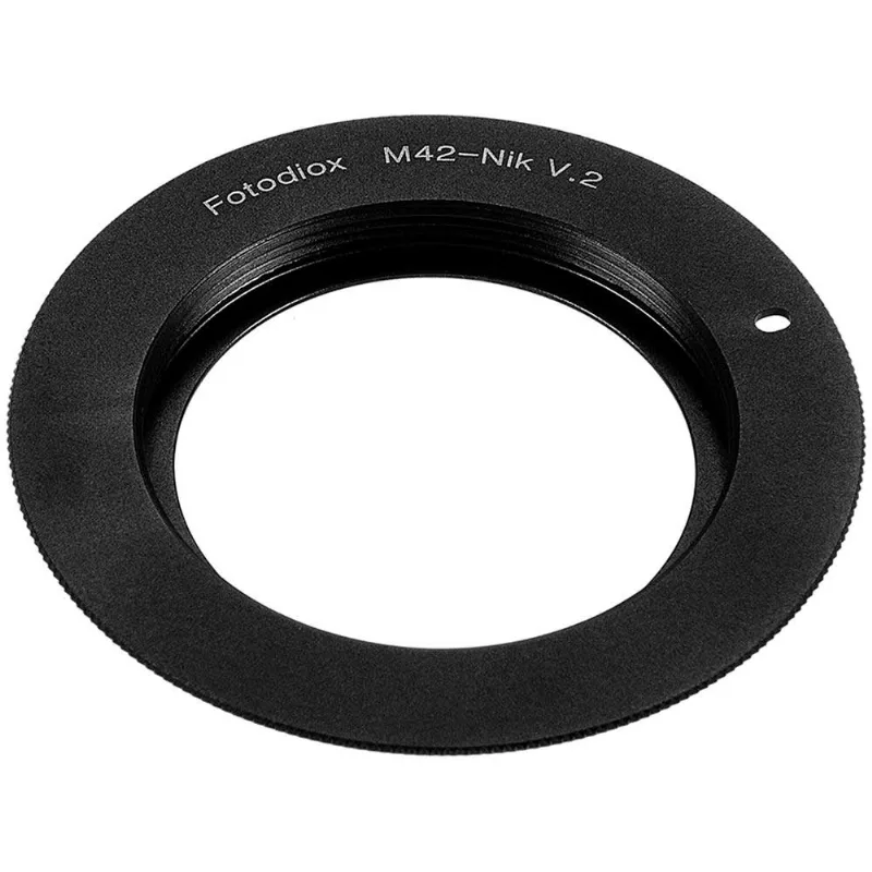 Anel Adaptador Fotodiox De Lente M42 Tipo 2 Para Câmera Nikon F-mount