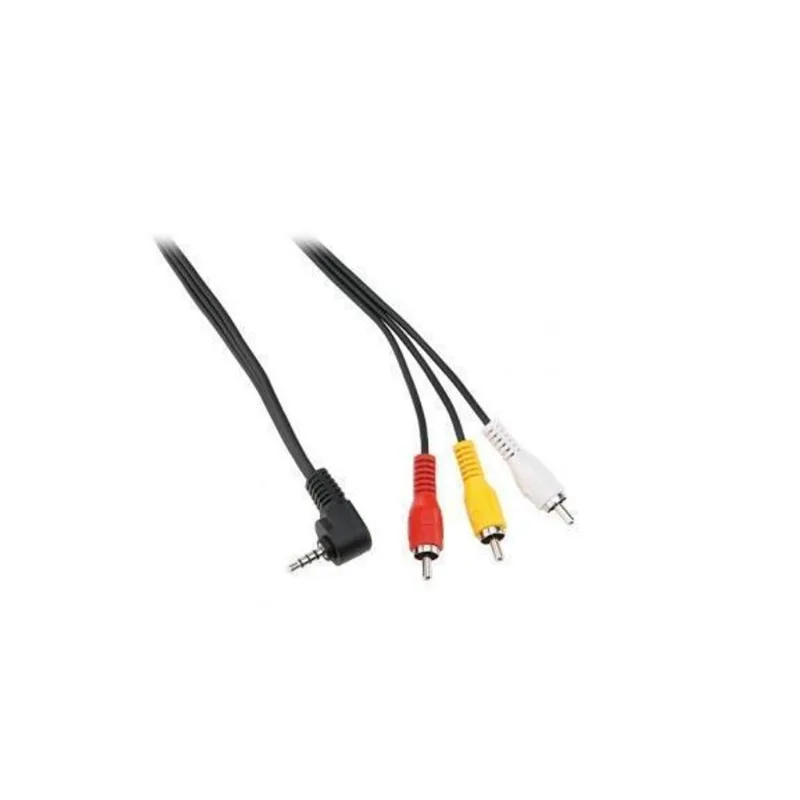 Cabo Av Multi-Uso Rca3 Para Filmadoras Com 1,8m Pearstone
