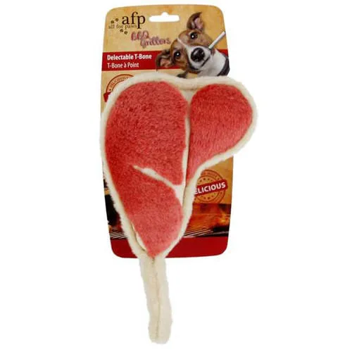 Brinquedo Afp Bisteca De Pelúcia Bbq Delectable T-bone - G - Não Informado - Pet Care