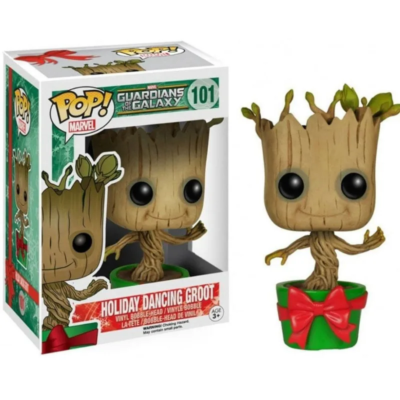 Funko Pop! Guardiões da Galáxia - Holiday Dancing Groot #101